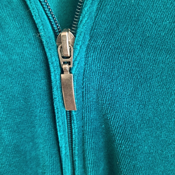 ☃️NWOT Made for Life Large Velour Tracksuit Green Soft Feel - Picture 9 of 14